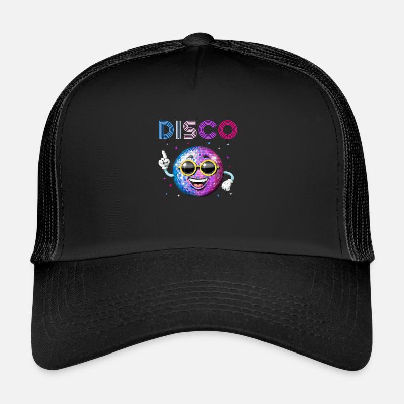 Disco Ball - Trucker Cap - black/black