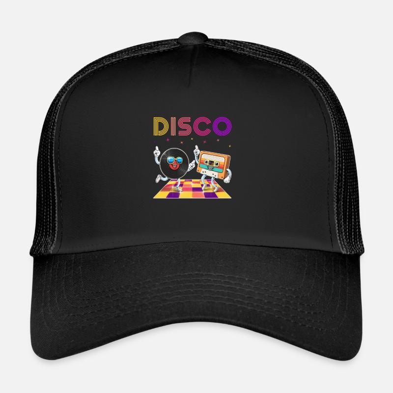 Retro Disco Dance Party Trucker Cap