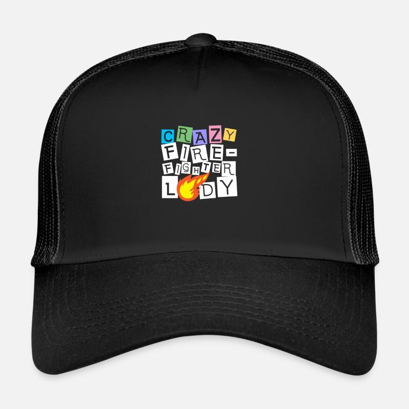 Pompier pompier Casquette trucker 