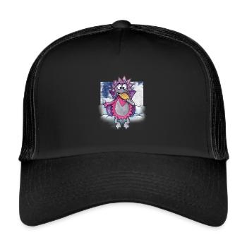 Galactica from HELLO SPENCER - Trucker Cap - black/black - Front