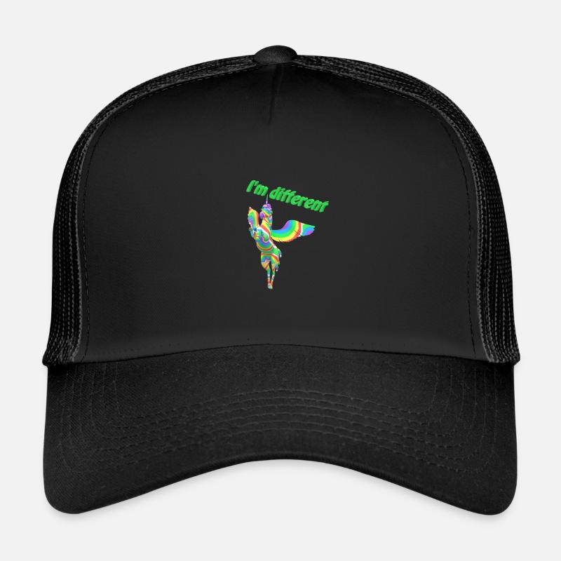 Je suis différent Casquette trucker 