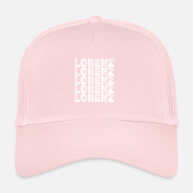 Prénom Lorenz Casquette trucker 