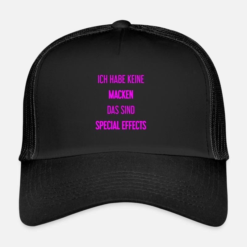 Keine Macken, nur Special Effects! Trucker Cap