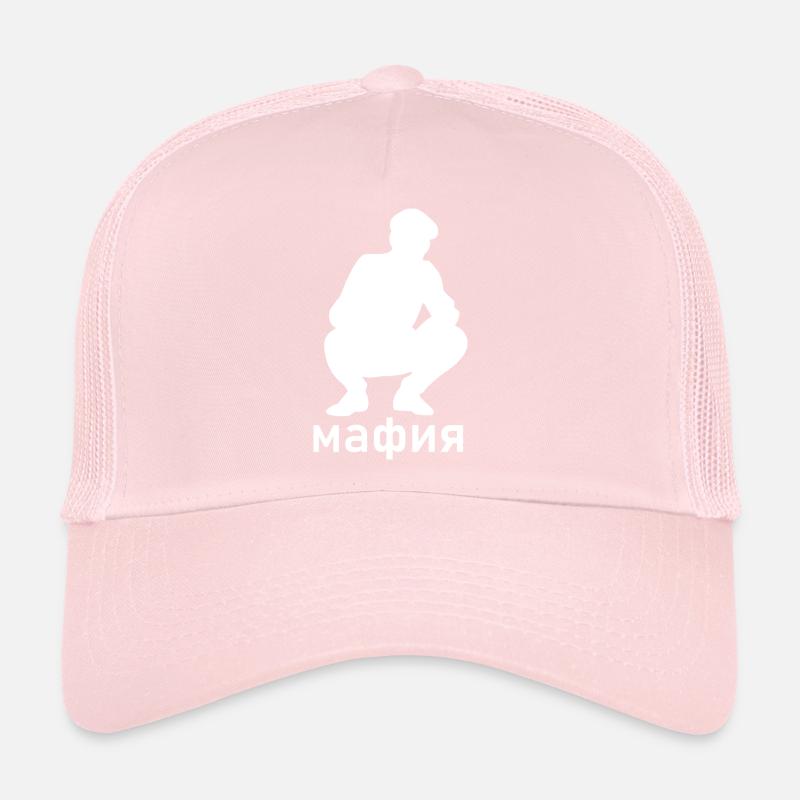 Mafia squat russe russie la russie maillot Casquette trucker 