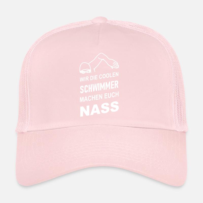 Die coolen Schwimmer machen euch nass Trucker Cap