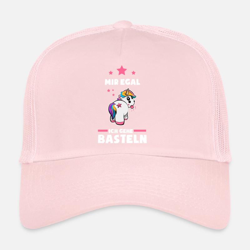Einhorn Basteln Geschenk Trucker Cap