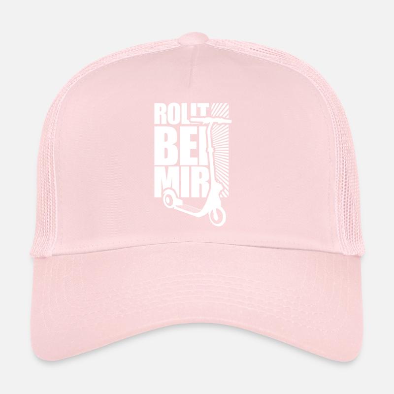 Roller Tretroller E-Roller Cityroller Fahrer Trucker Cap