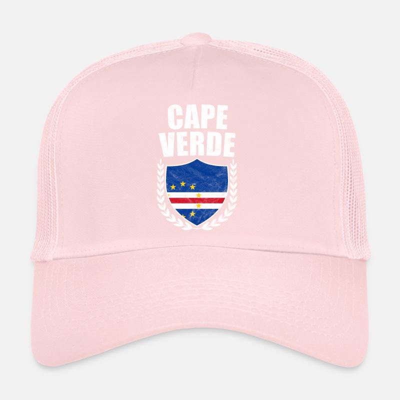 Cap-Vert Cape Verde Cabo Verde Cadeau De Drapeau Casquette trucker 