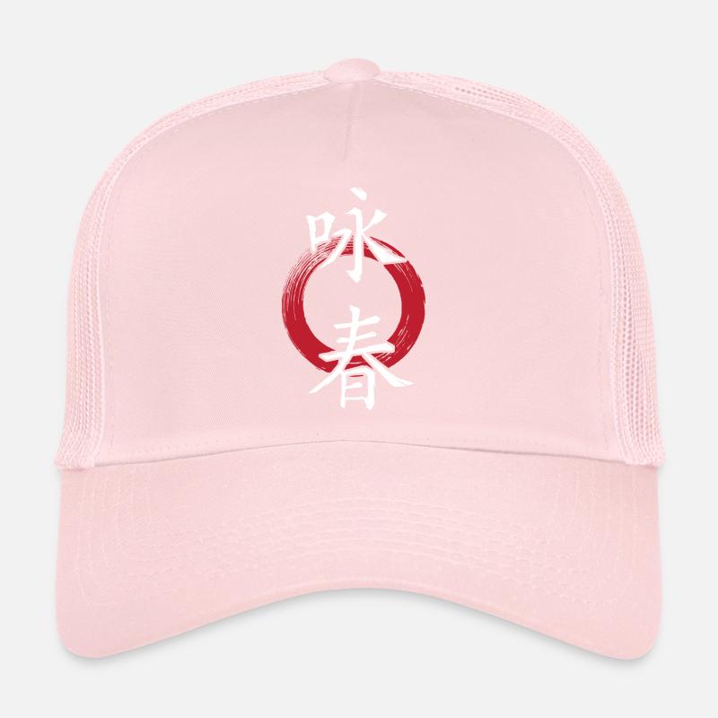 Wingtsun Wing chun Caractères chinois Casquette trucker 