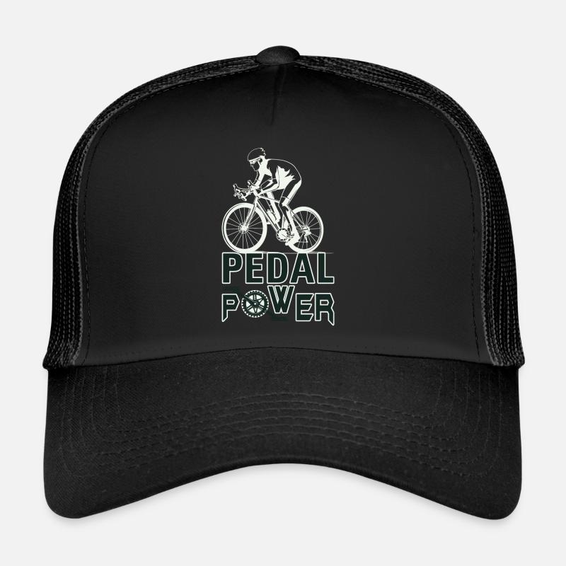 pedal power, vélo, vélo, bicycle Casquette trucker 