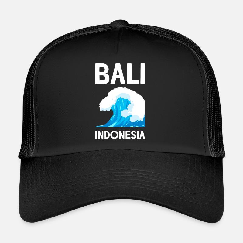 Bali - Trucker Cap - Schwarz/Schwarz