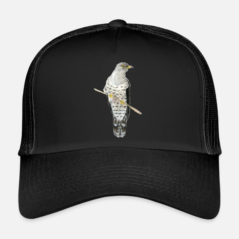 Kuckuck - Trucker Cap - Schwarz/Schwarz