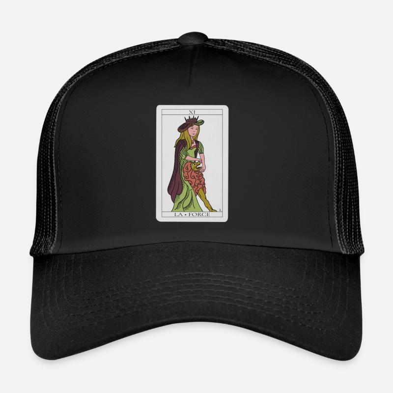 Carte de tarot de la force Casquette trucker 