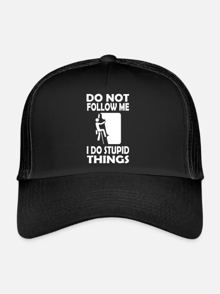 Bouldering Climbing Climbing - Trucker Cap - black/black