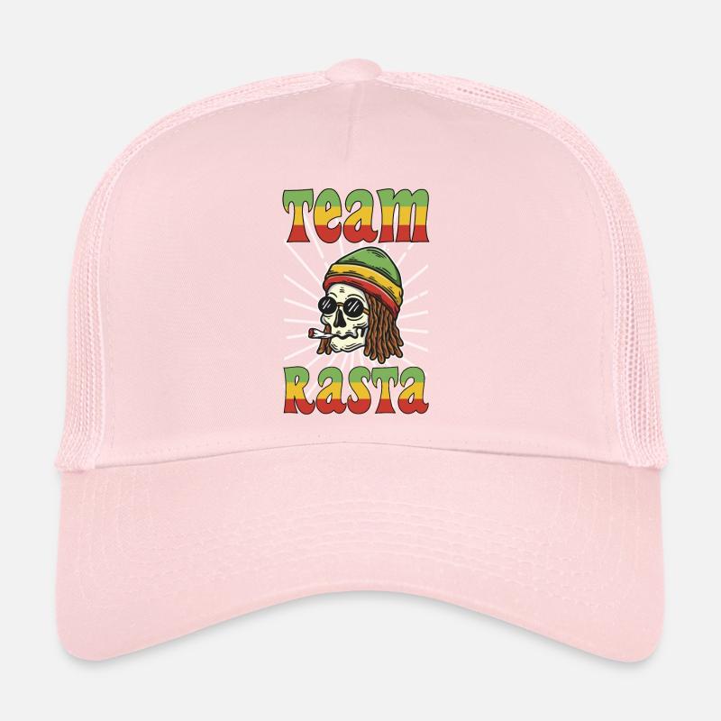 Team rasta | rasta ma | rastafarisme | dreadlocks Casquette trucker 