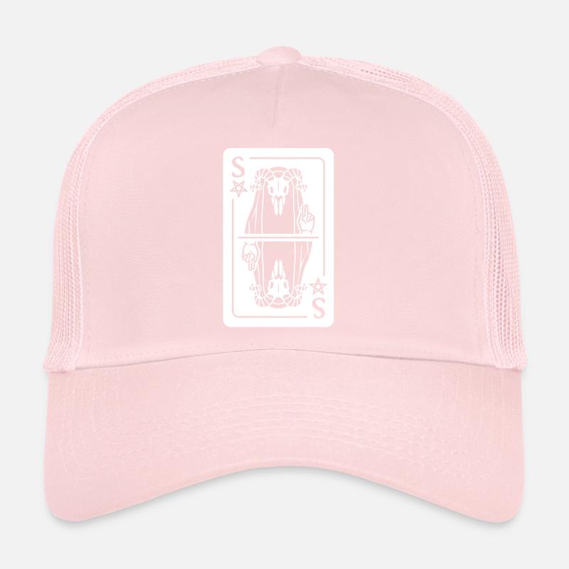 Carte à jouer du diable Casquette trucker 