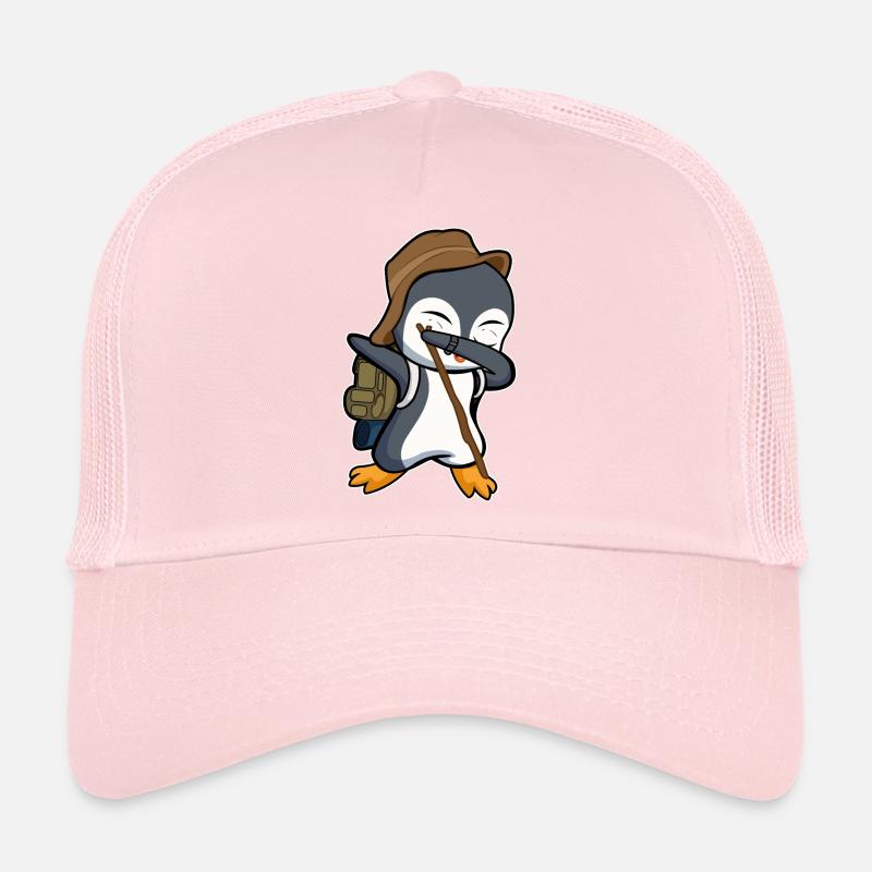dab dabbing pingouin camp licorne roi pingouin Casquette trucker 