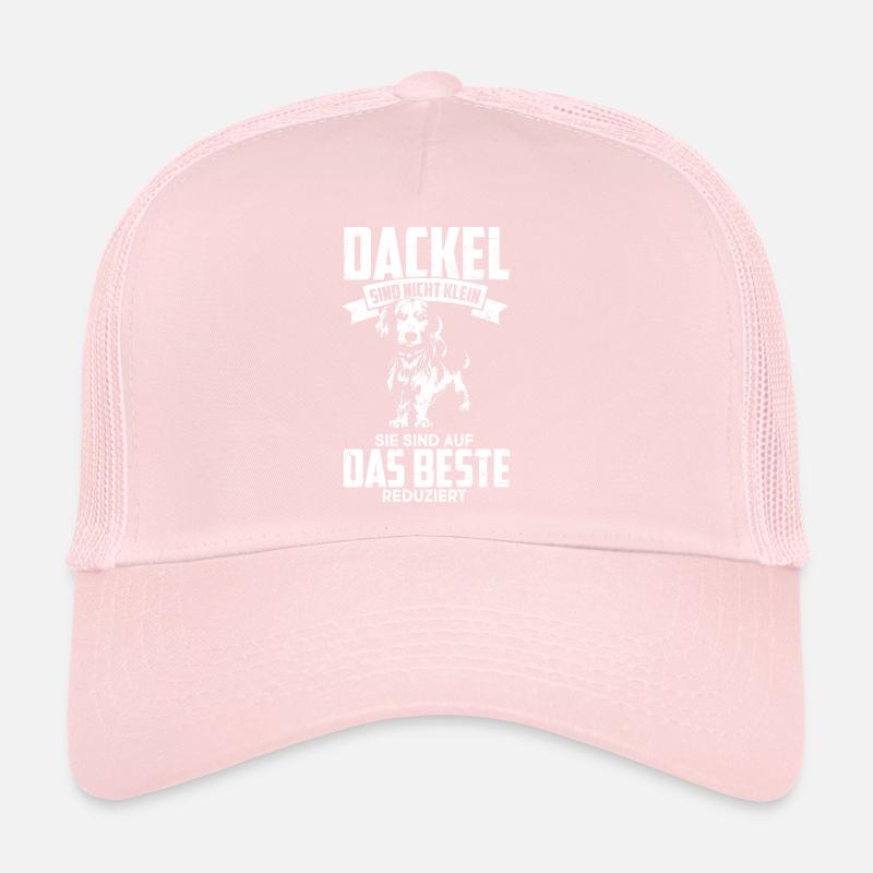 Dackel sind auf das Beste Reduziert Dackel Geschen Trucker Cap