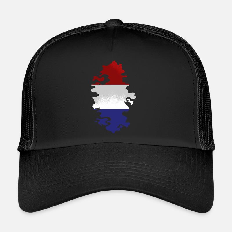 Pays-Bas Drapeau Hollande Drapeau néerlandais Casquette trucker 