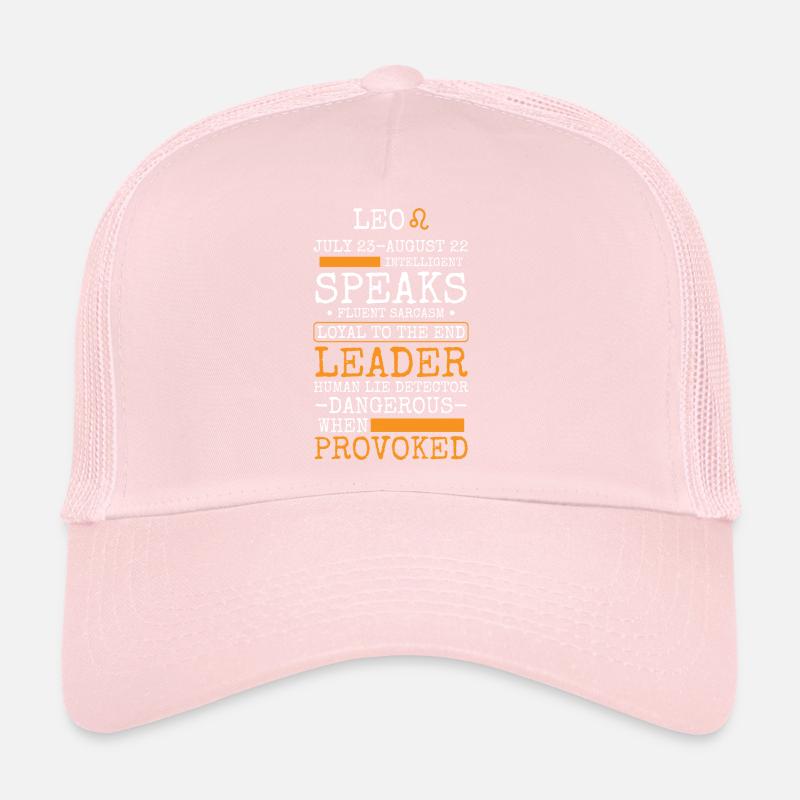 Signe du zodiaque constellation étoiles mois de naissance Casquette trucker 