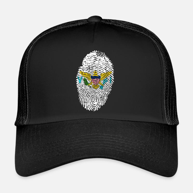 Îles Vierges Casquette trucker 