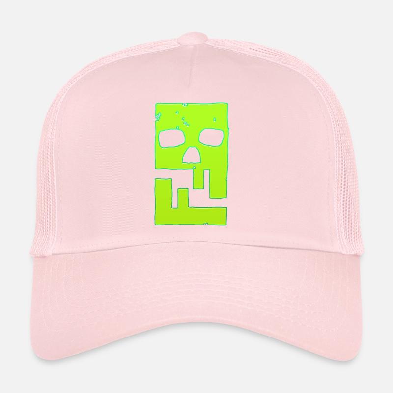 Hacking hackers hacker malware logo emblem Trucker Cap