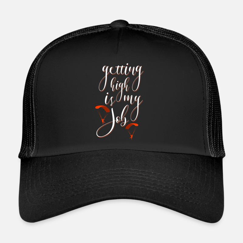 Paragliding Paragliding Free Fall Trucker Cap