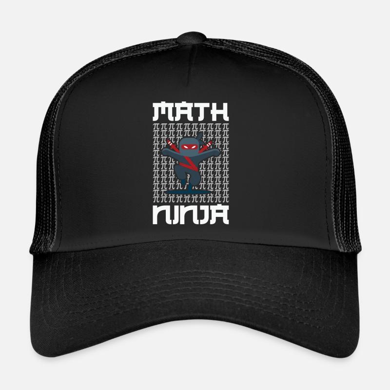 Professeur de maths Math Ninja Casquette trucker 