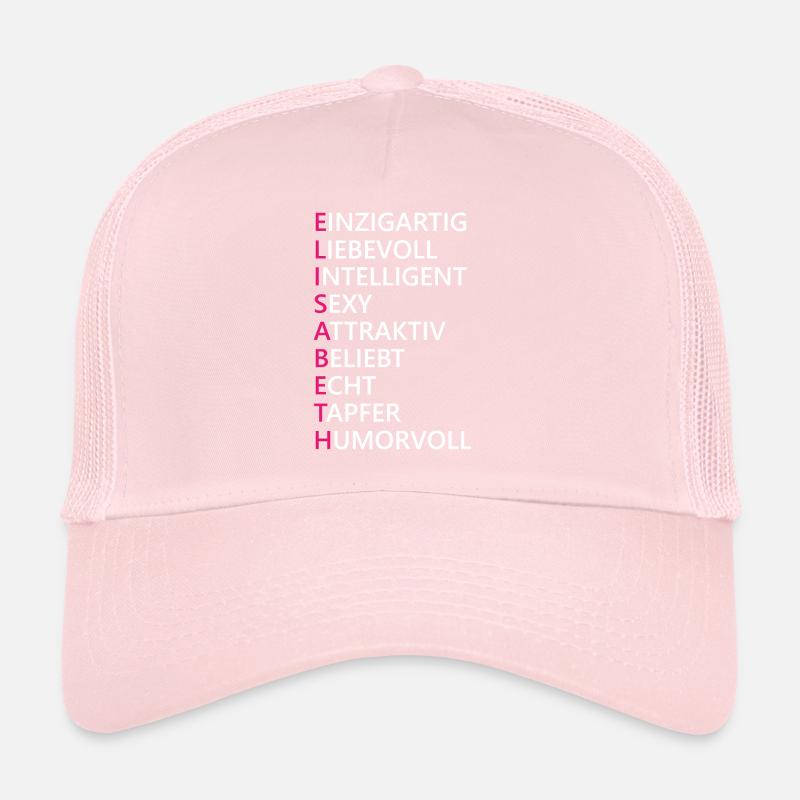 Elisabeth Name Geschenk Trucker Cap