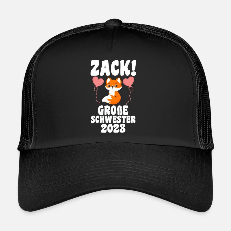 Schwestern Fuchs grosse Schwester Fuchs Geschenk Trucker Cap