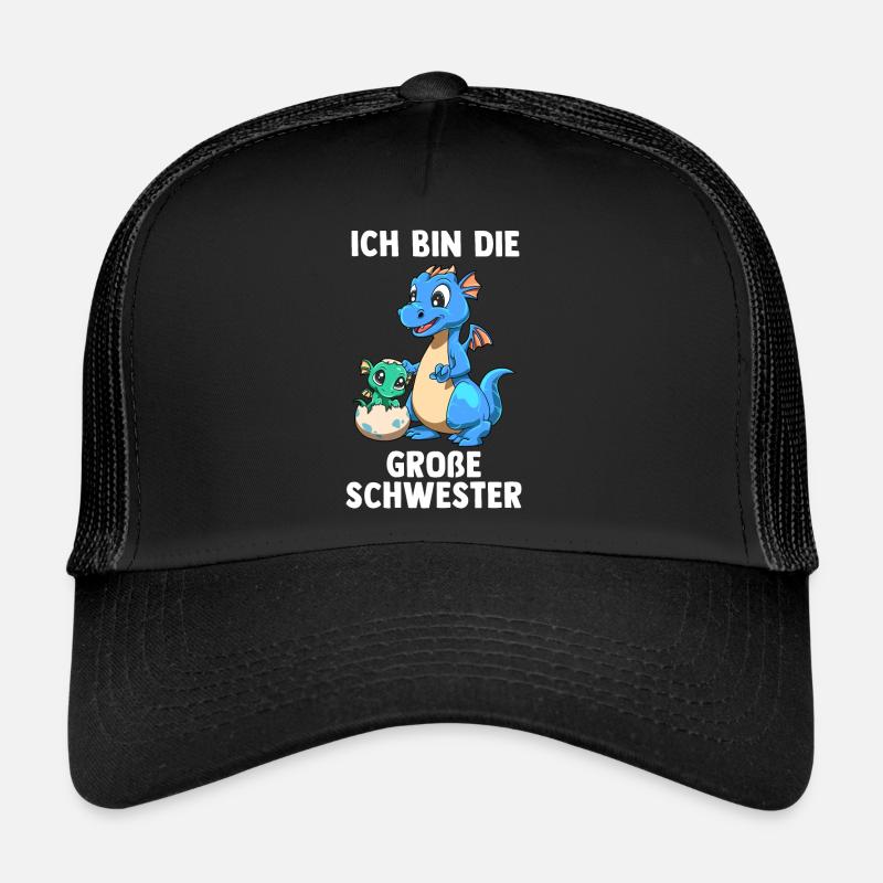 Drachen Große Schwester - Ich bin Die große Trucker Cap