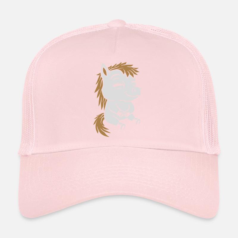 Sedentary little comic pony Trucker Cap
