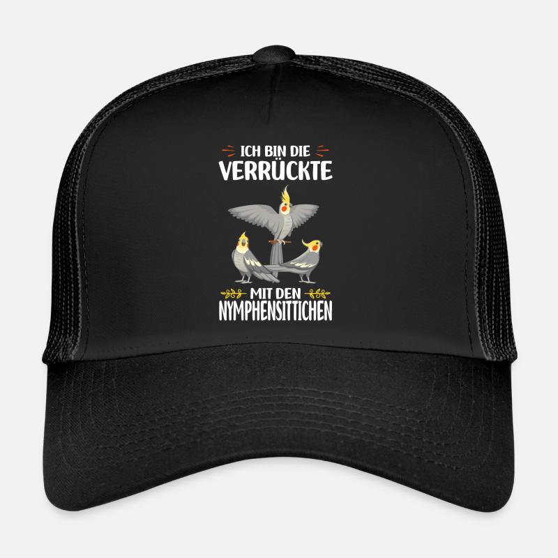 Nymphensittiche Geschenke | Haustiere Vogel Tiere Trucker Cap