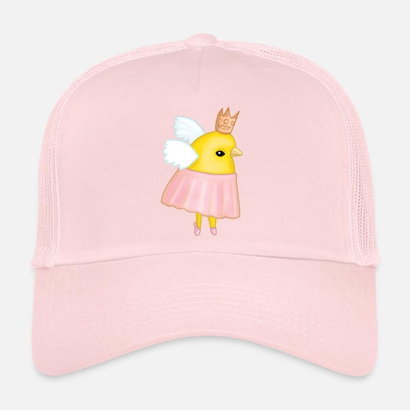 Poussin danseuse etoile princesse Casquette trucker 