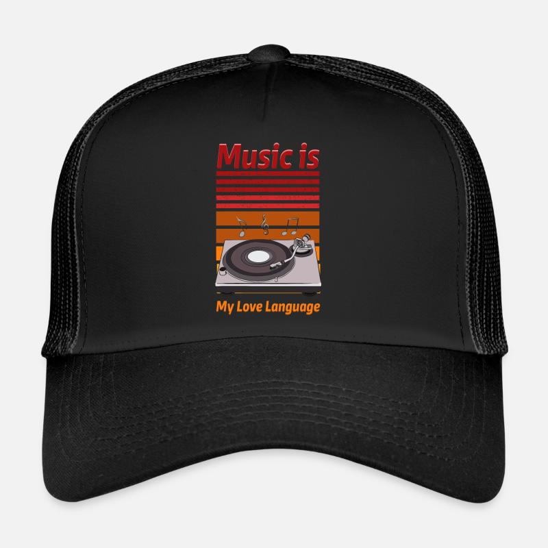 Musik ist meine Liebessprache Trucker Cap
