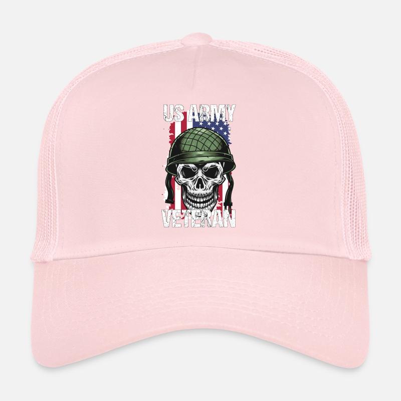 US Army Soldier Flag Gift Trucker Cap