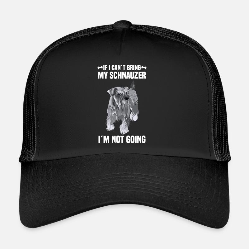 Schnauzer - Trucker Cap - Schwarz/Schwarz