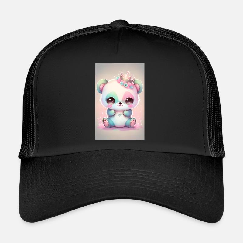Bébé panda princesse Casquette trucker 