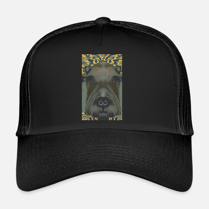 Portrait comique d’un capybara Casquette trucker 