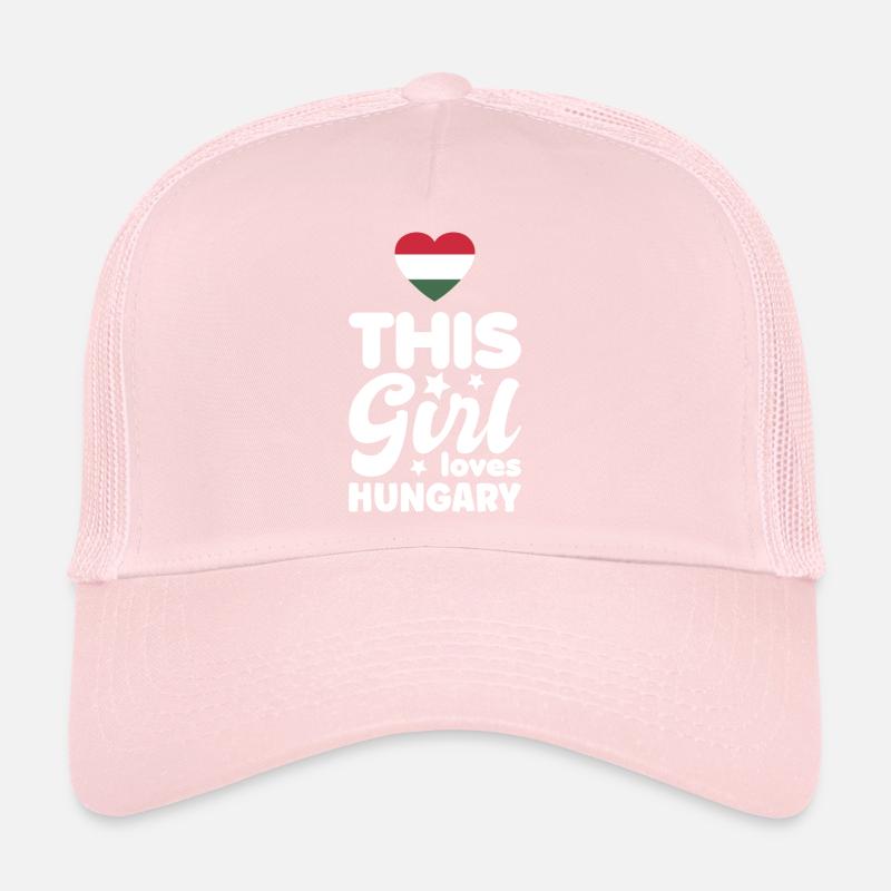 Drapeau de la Hongrie Drapeau hongrois Balaton Hongrie Casquette trucker 
