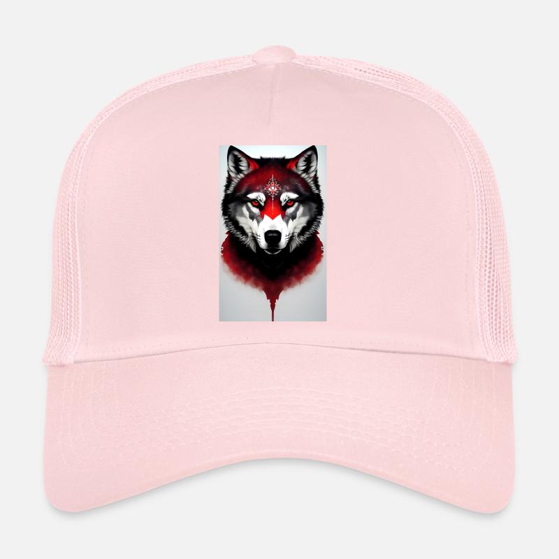 Roter Wolf Trucker Cap