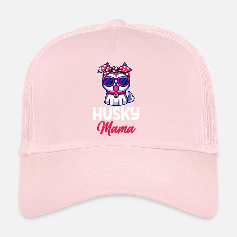 Dog Husky Mama Trucker Cap