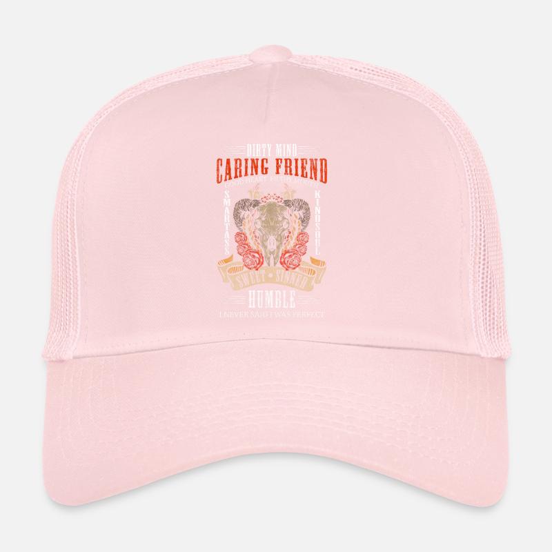 Capricorn Features Deity Vesta Trucker Cap