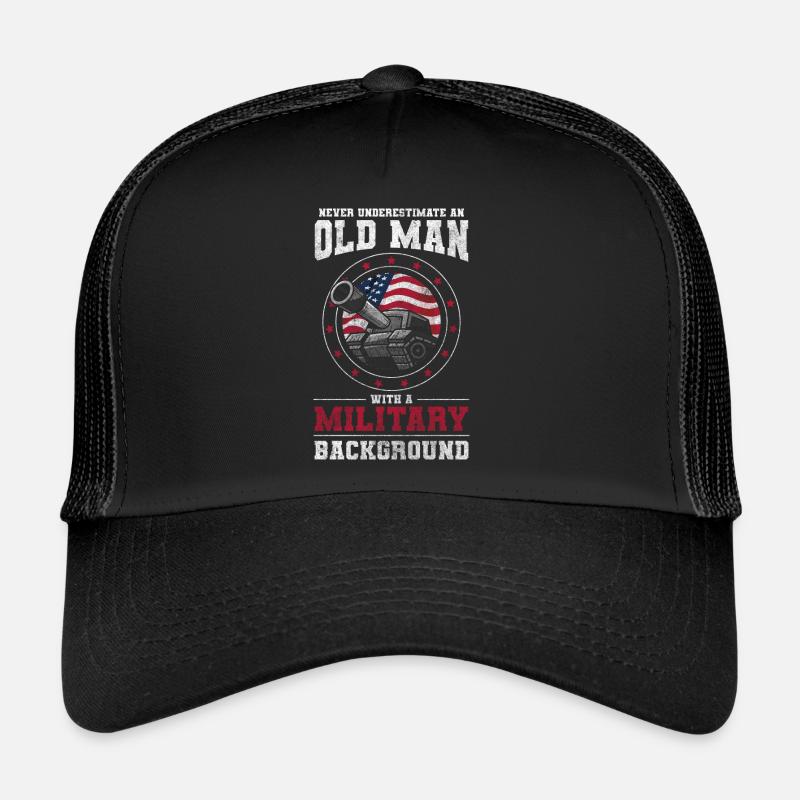 Leopard Kampf Waffen Bundeswehr Trucker Cap