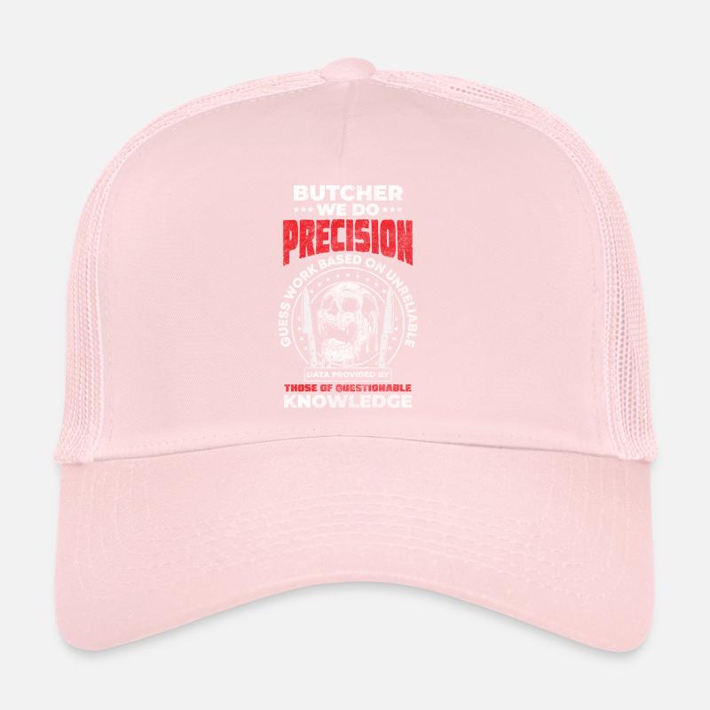 Boucher Boucher Saucisse Couteau de boucher Casquette trucker 