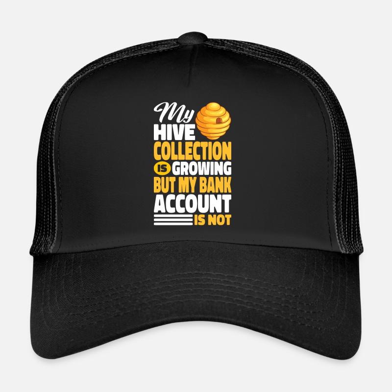 beekeeper beekeeper bees honey bee beekeeping Trucker Cap