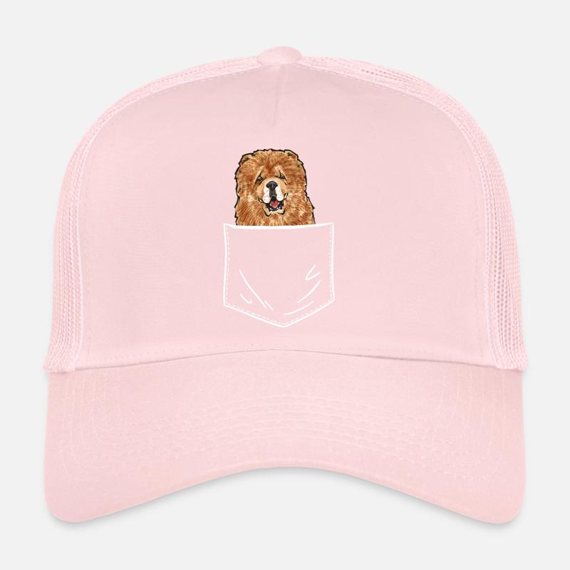 Chow Chow Dog Trucker Cap