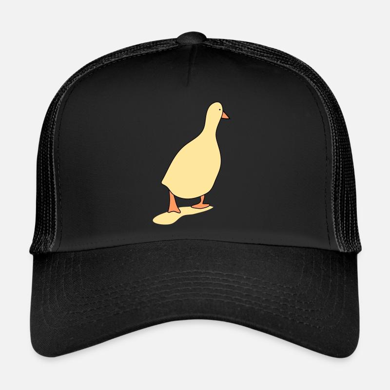 Duck bird 3 Trucker Cap