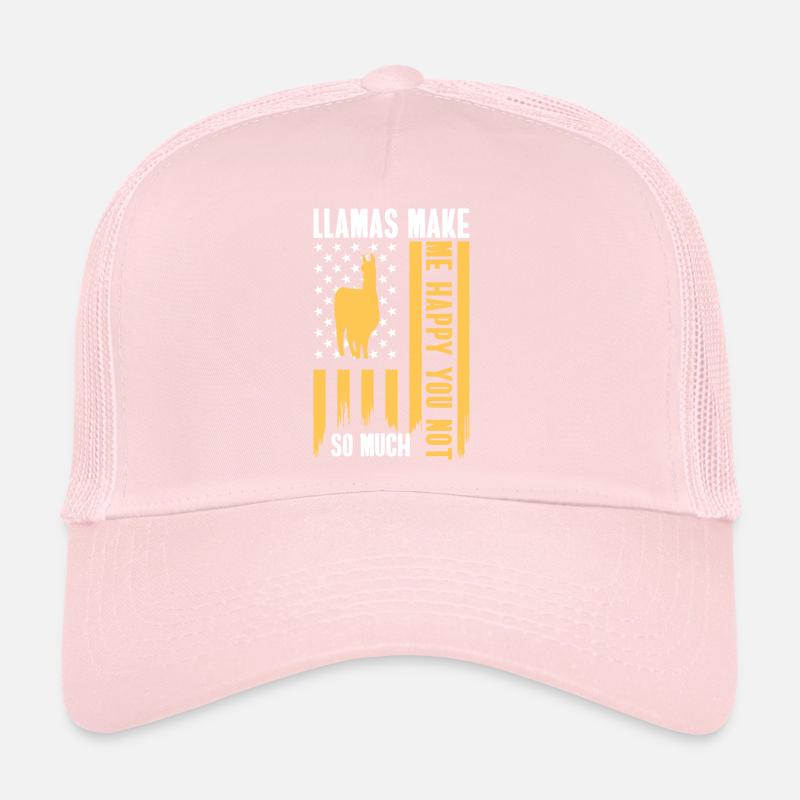 Kamel Nutztier Wolle Trucker Cap