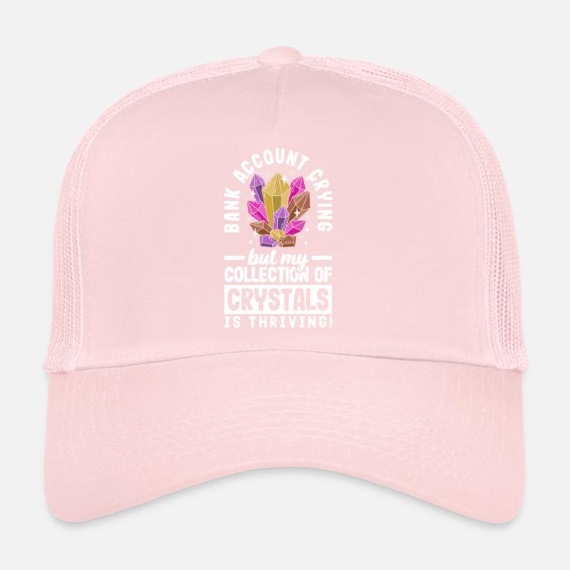 Le compte bancaire pleure, la collection de cristaux prospère! Casquette trucker 